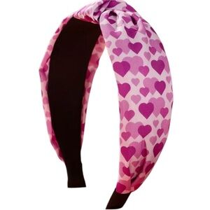 Purple Heart Love Knotted Headband